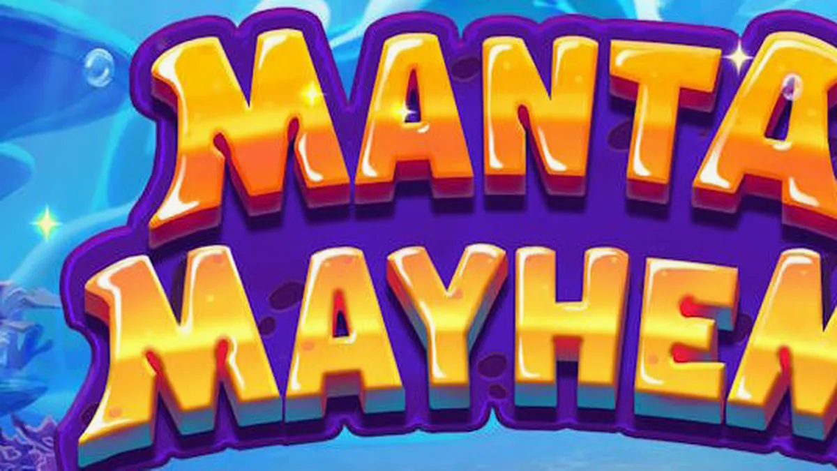 Cena submarina vibrante com criaturas marinhas e uma arraia gigante em um jogo de slot.